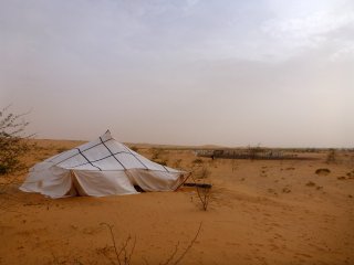 Gendarmerie tent